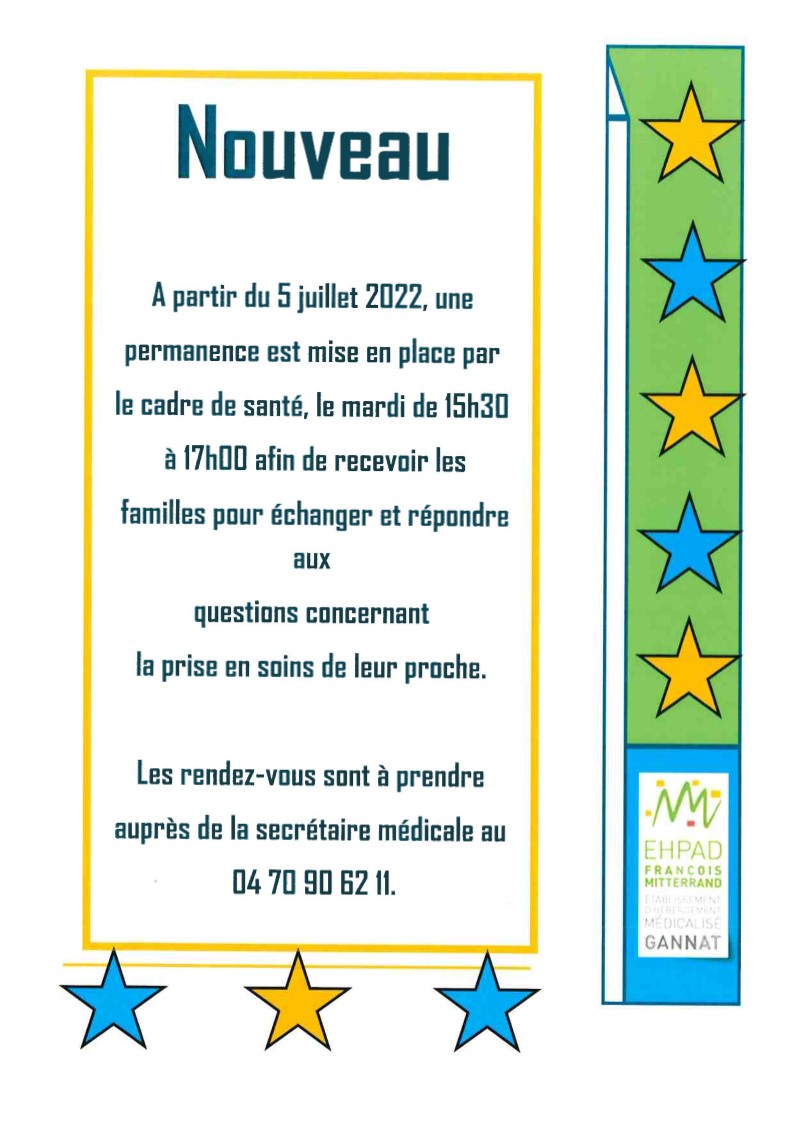 Permanences familles 1